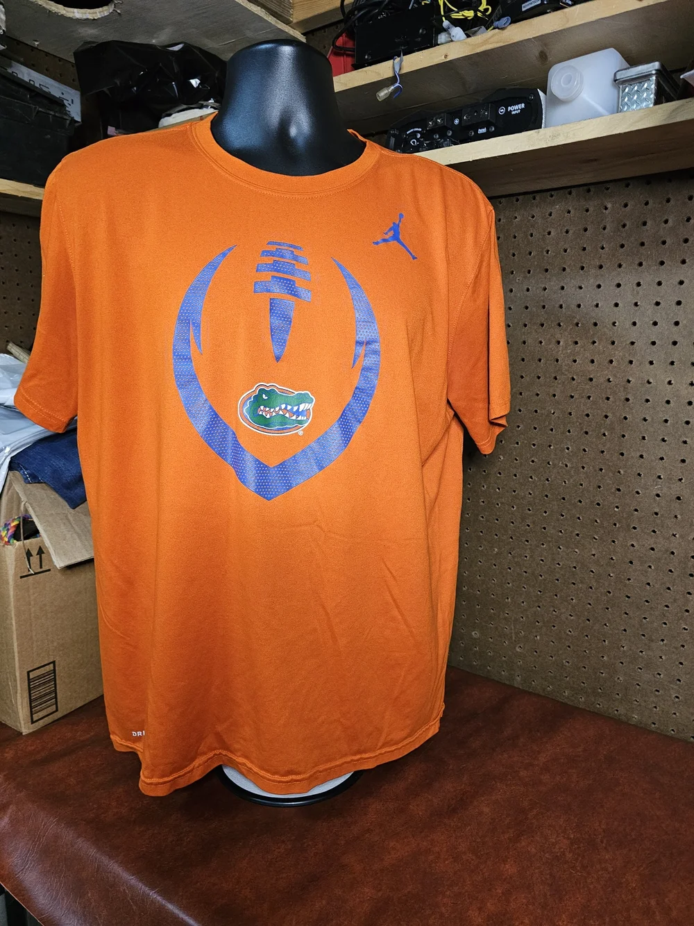 Jordan x Florida Gators Orange Graphic Football Tee